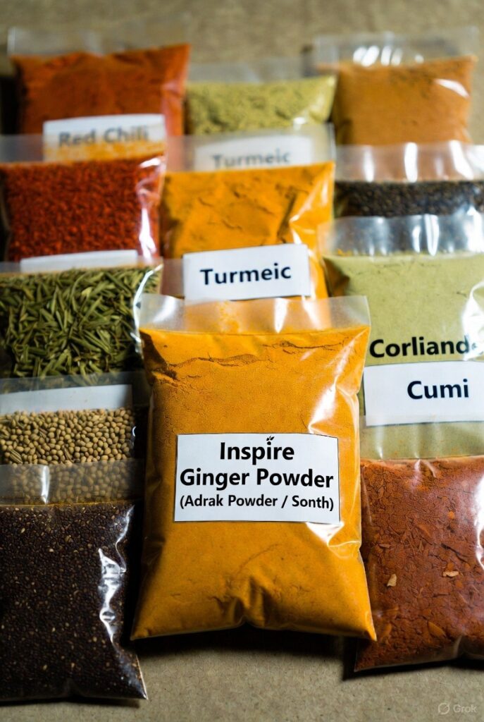 Inspire Ginger Powder (Adrak Powder / Sonth)