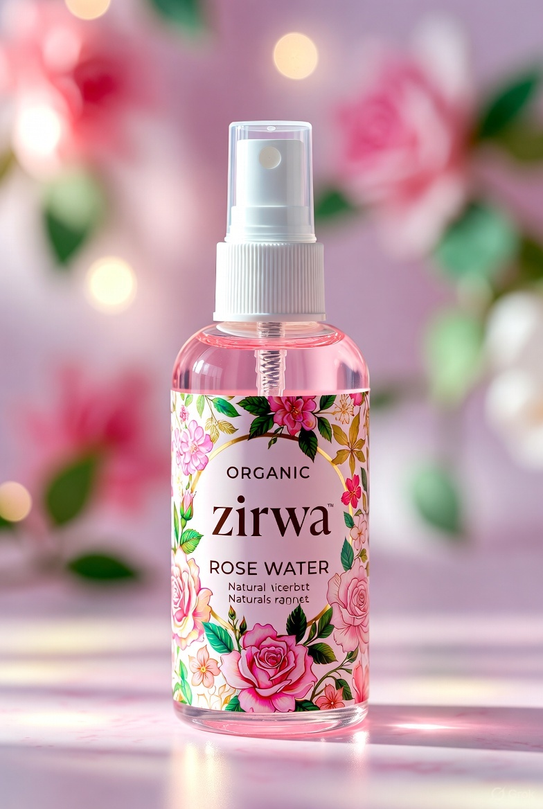Zirwa Organic Rose Water