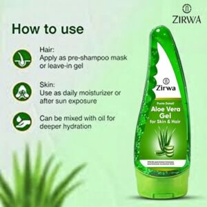Aloe Vera Gel for Skin & Hair