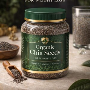 Organic Chia Seeds For Weight Loss  Imported Chia Seeds Rich In Vitamins Omega & Calcium For Health And Beauty