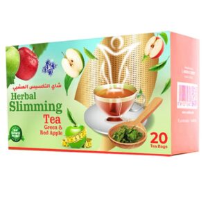 Herbal Slimming Green Tea – Green & Red Apple Flavor