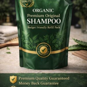Organic Premium Original Shampoo – Refill Pack (Economic & Budget Friendly)