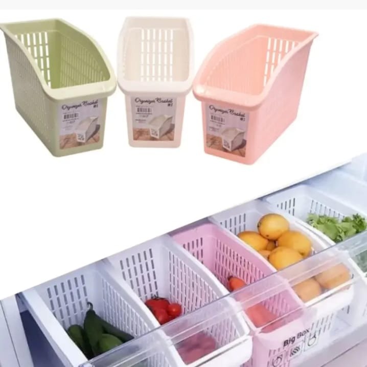 Fridge Fruit & Vegetable Basket Storage Organizer