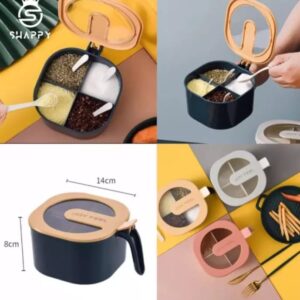 Kitchen Masala Box Organizer — 4 Partition