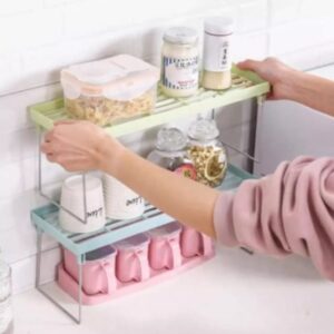 Kitchen Stack Shelf Storage Organizer