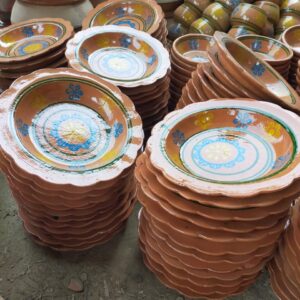 Clay Made Dinner Plates (Mitti Ke Bartan) – Traditional & Eco-Friendly