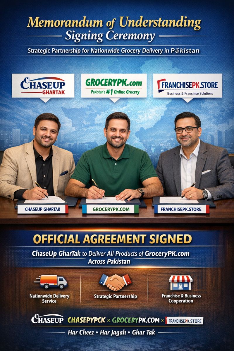 CHASEUP GHARTAK × GROCERYPK.COM